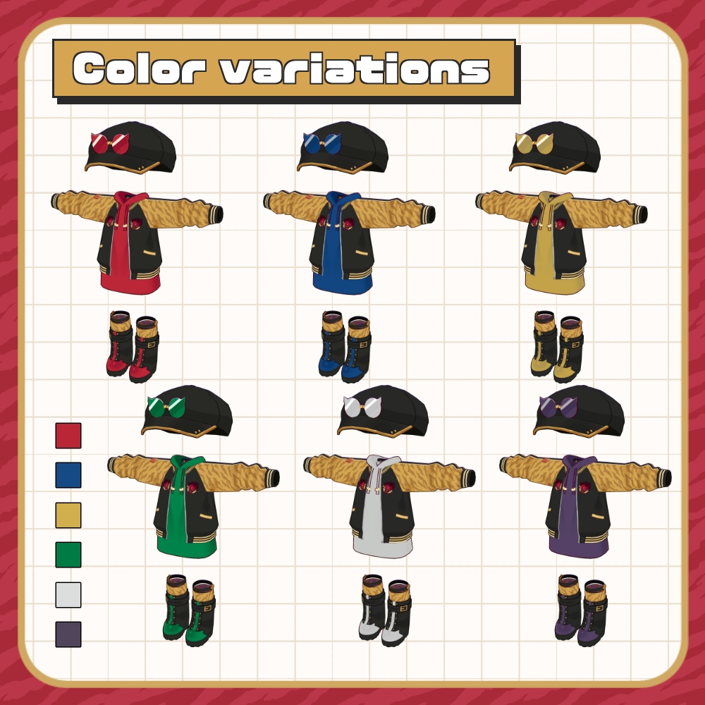 豆まきスカジャン【まめふれんず対応】