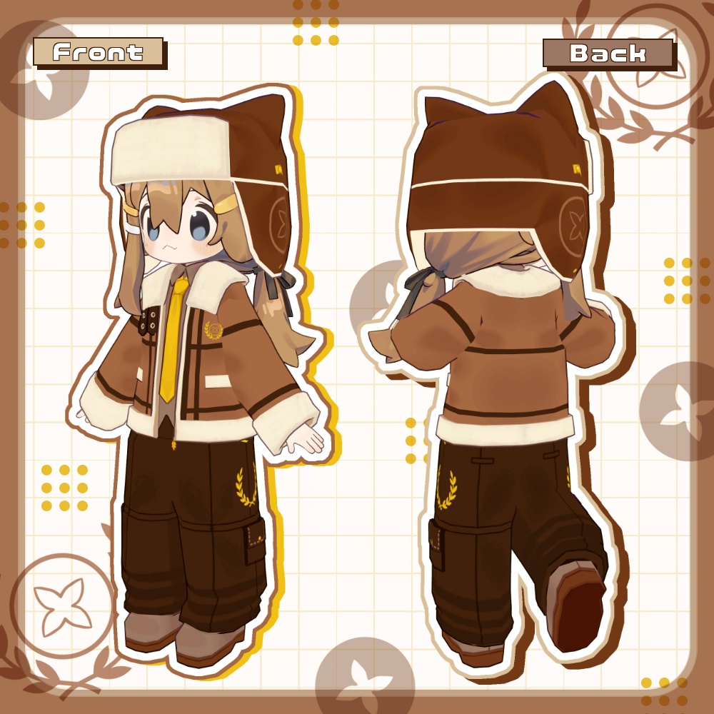 ライ麦ジャケット【まめふれんず対応】