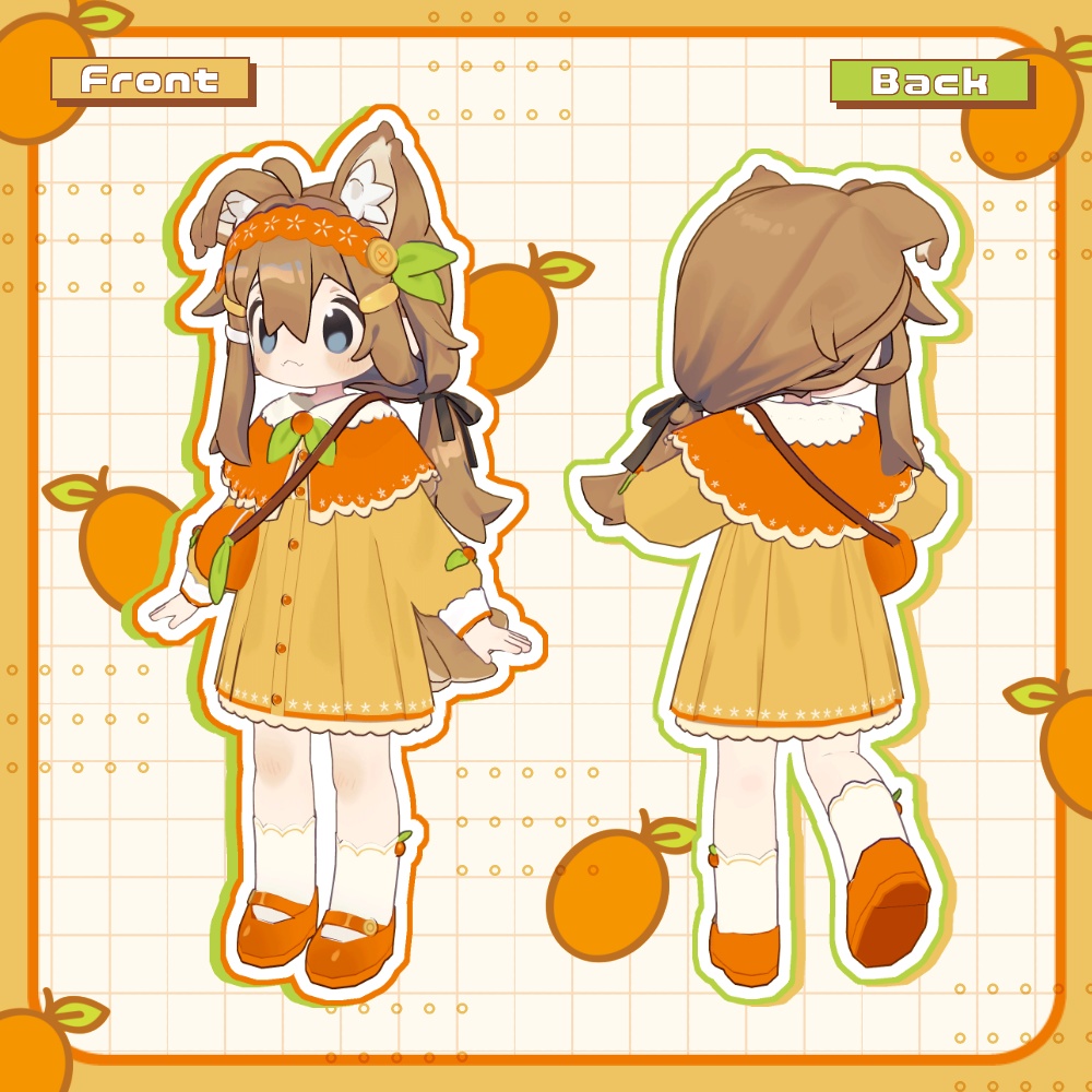 金柑ワンピース【まめふれんず対応】