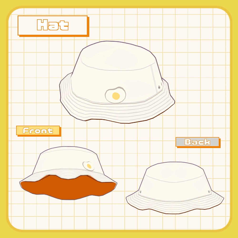 たまごオーバーオール【まめふれんず対応】