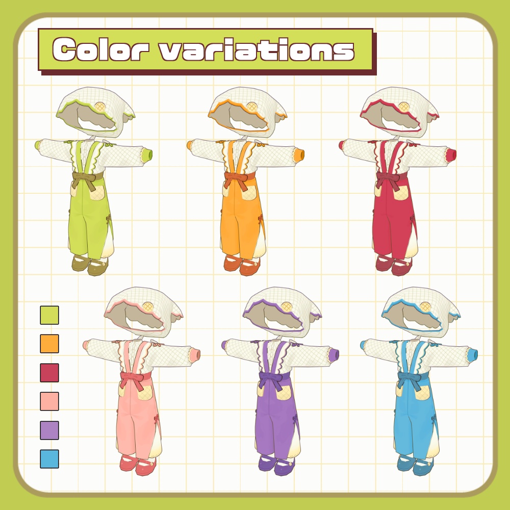 メロンパンサロペット【まめふれんず対応】