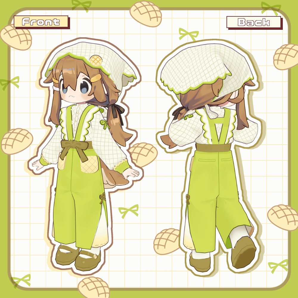 メロンパンサロペット【まめふれんず対応】