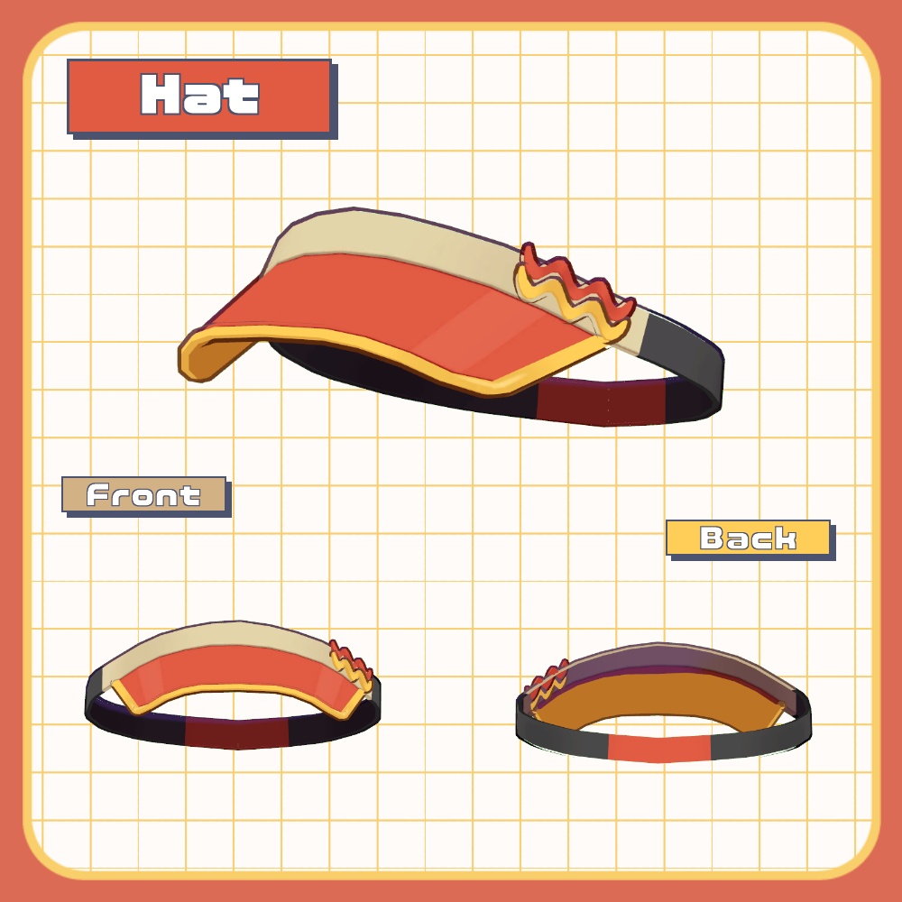 【まめふれ対応】ホットドッグオーバーオール / Hot Dog Overall【Mamehinata/Kipfel】