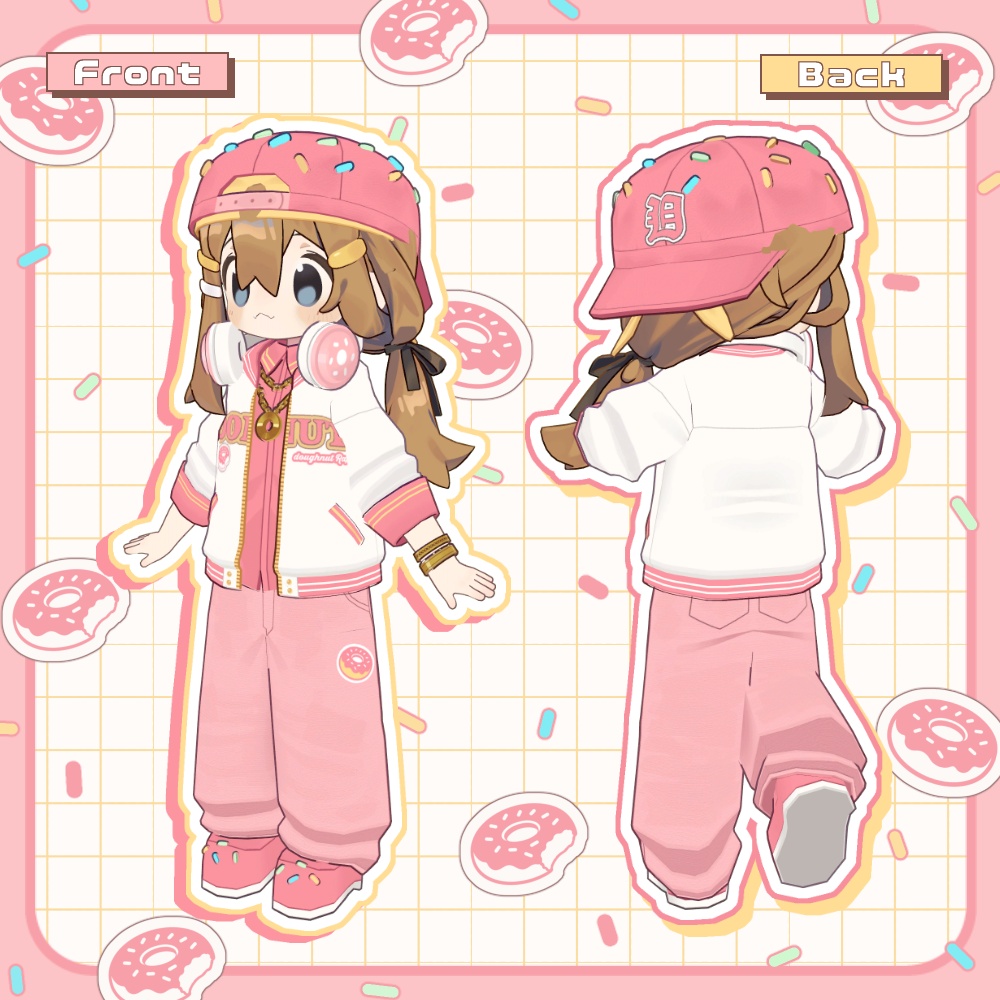 【まめふれ対応】ドーナツヒップホップ / Donut HipHop【Mamehinata/Kipfel】