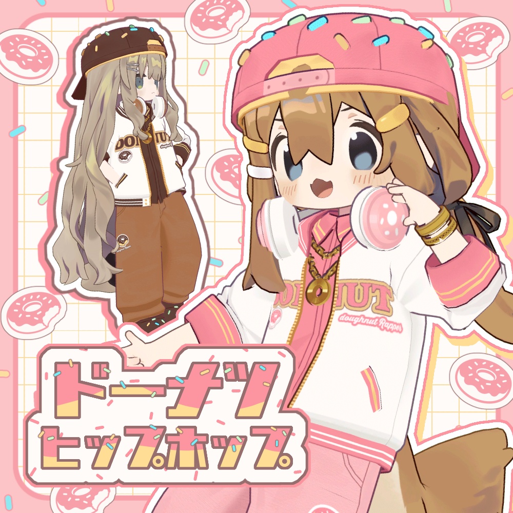 【まめふれ対応】ドーナツヒップホップ / Donut HipHop【Mamehinata/Kipfel】