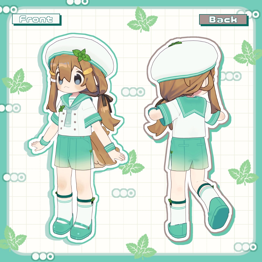 【まめふれ対応】ミントセーラー/MintSailor 【Mamehinata/Kipfel】