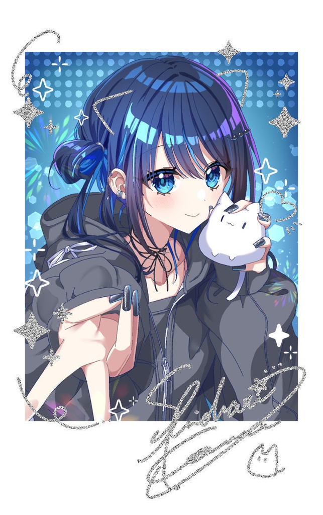 箔押しチェキ風カード