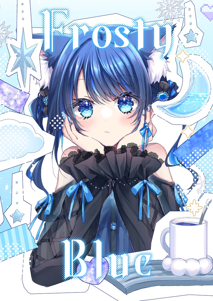 イラスト集「Frosty Blue」DL版