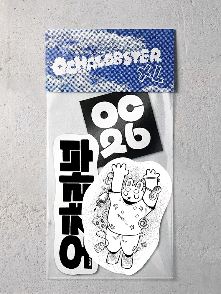 OCHALOBSTER XL／ステッカーパック(3枚入り)