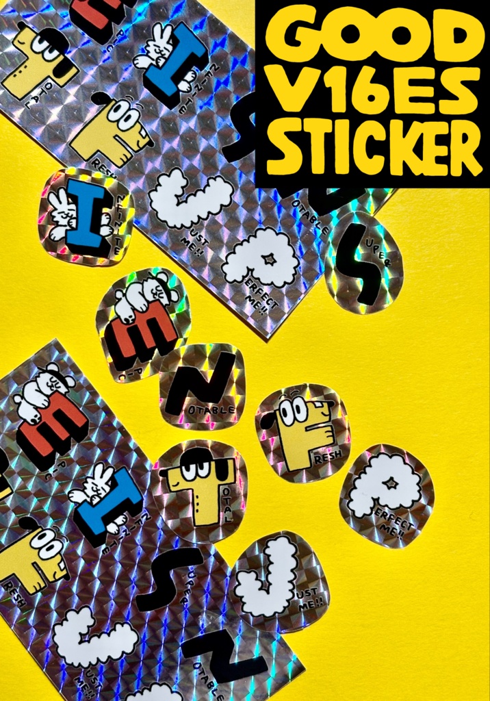GOOD VIBES STICKER