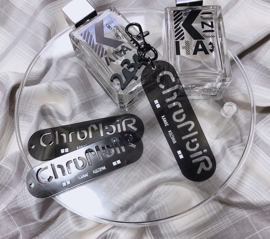 【非公式】タイポアクリルキーホルダー