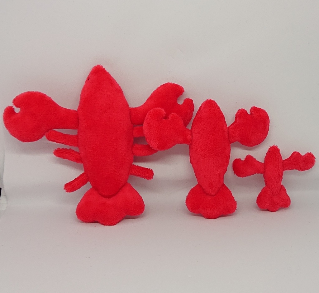 ザリガニのぬいぐるみ