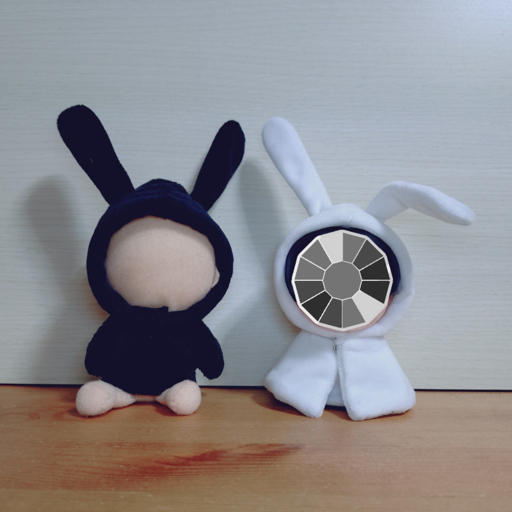 うさぎの着ぐるみポンチョ