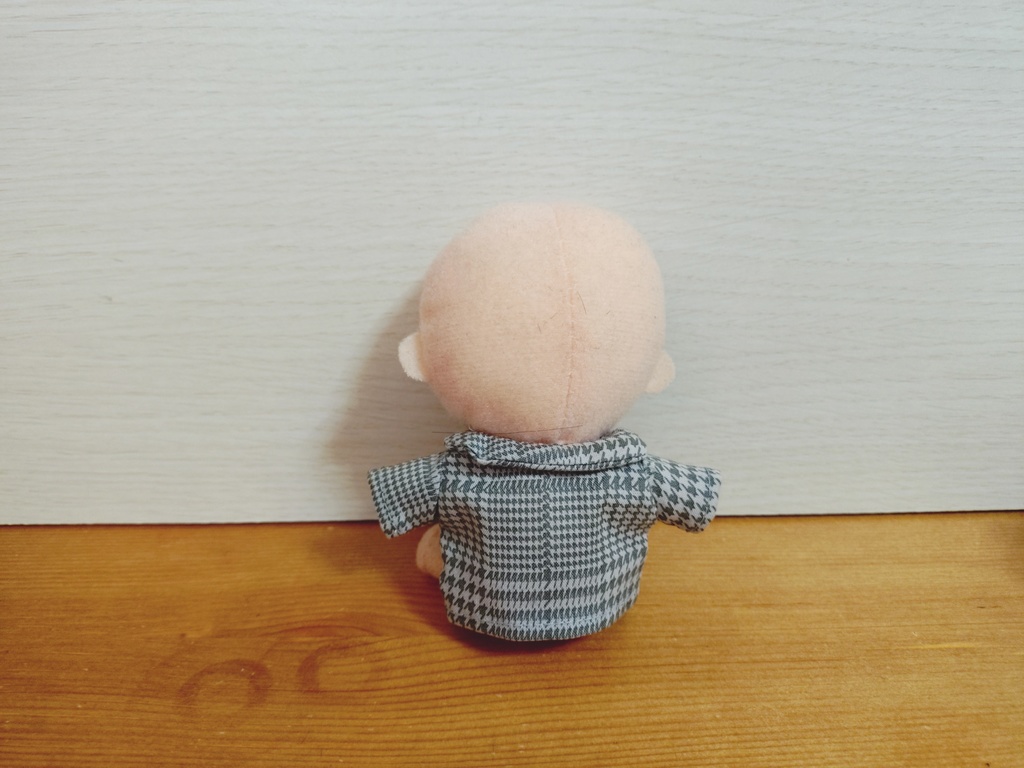 千鳥格子のシャツ