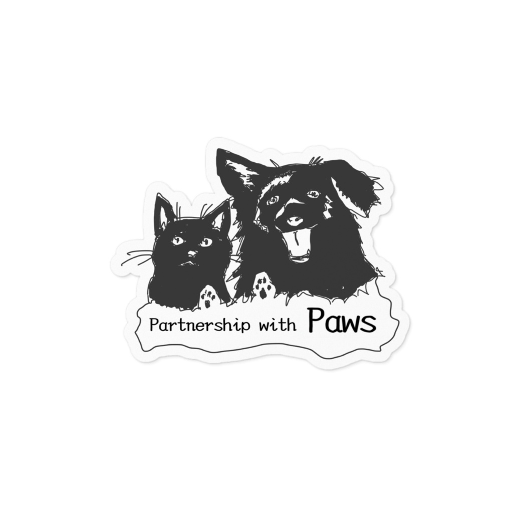 PAWS-ステッカー