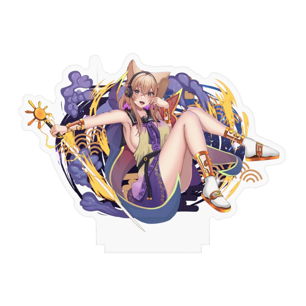 豊聡耳神子アクリルフィギュア3