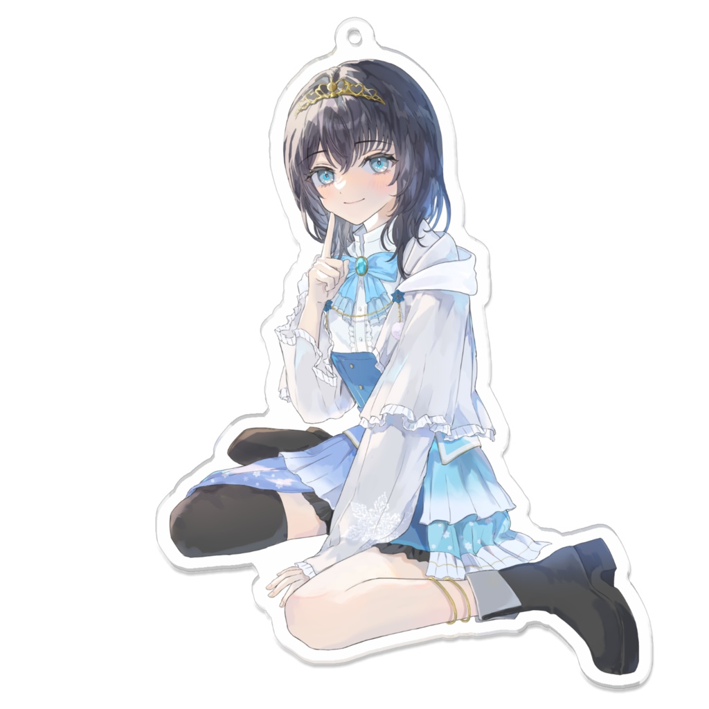 2周年記念イラスト アクリルキーホルダー