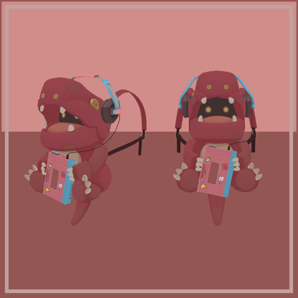 オリジナル3Dモデル 「ディノリタ」