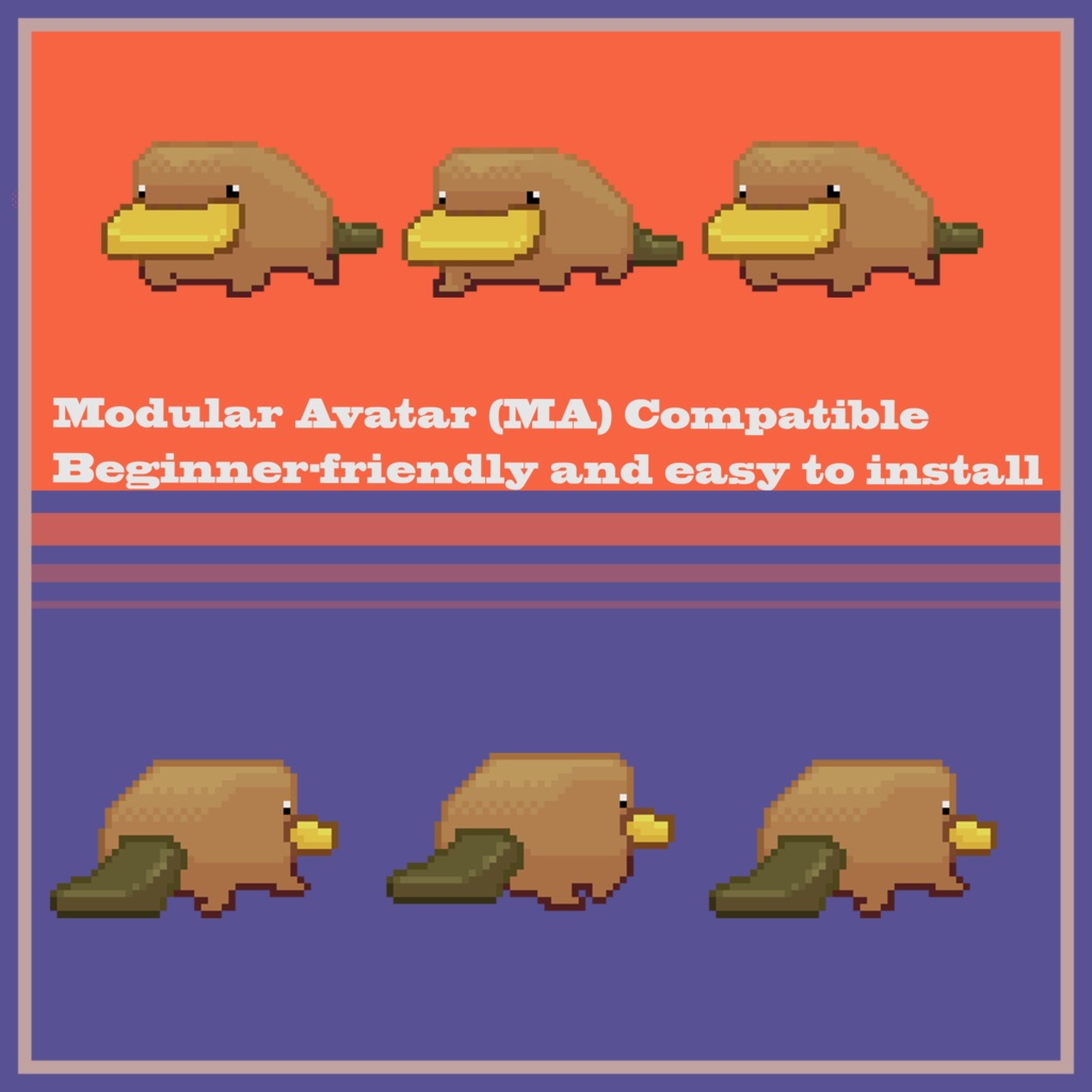 カモノハシ VRCペット (Platypus VRC Pet)