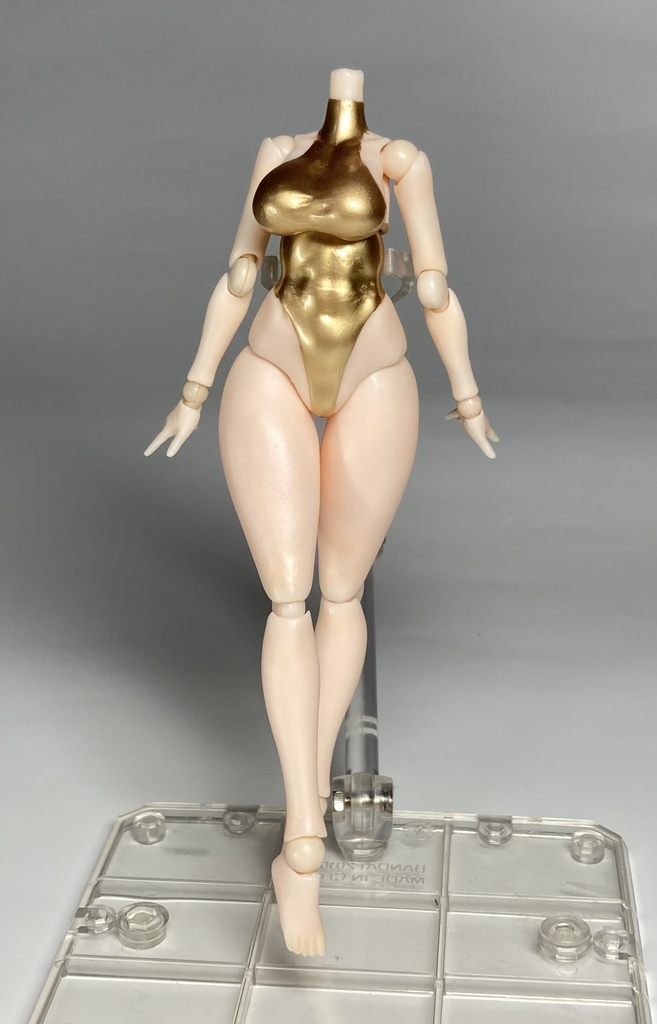 可動 ハイネックレオタード素体 high neck leotard body