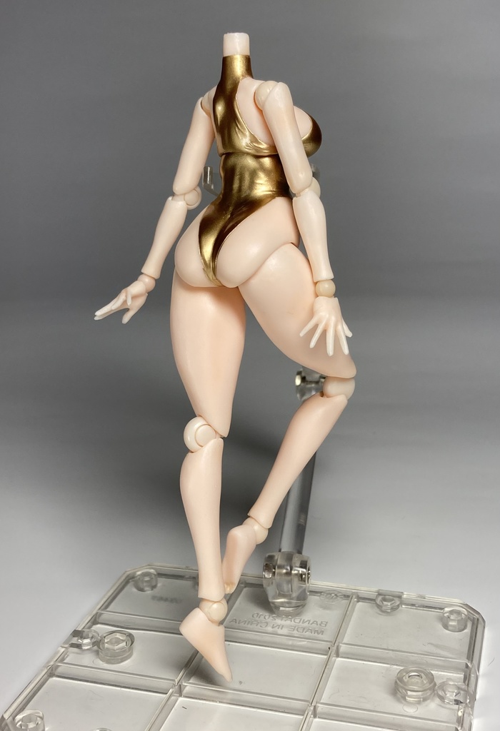 可動 ハイネックレオタード素体 high neck leotard body