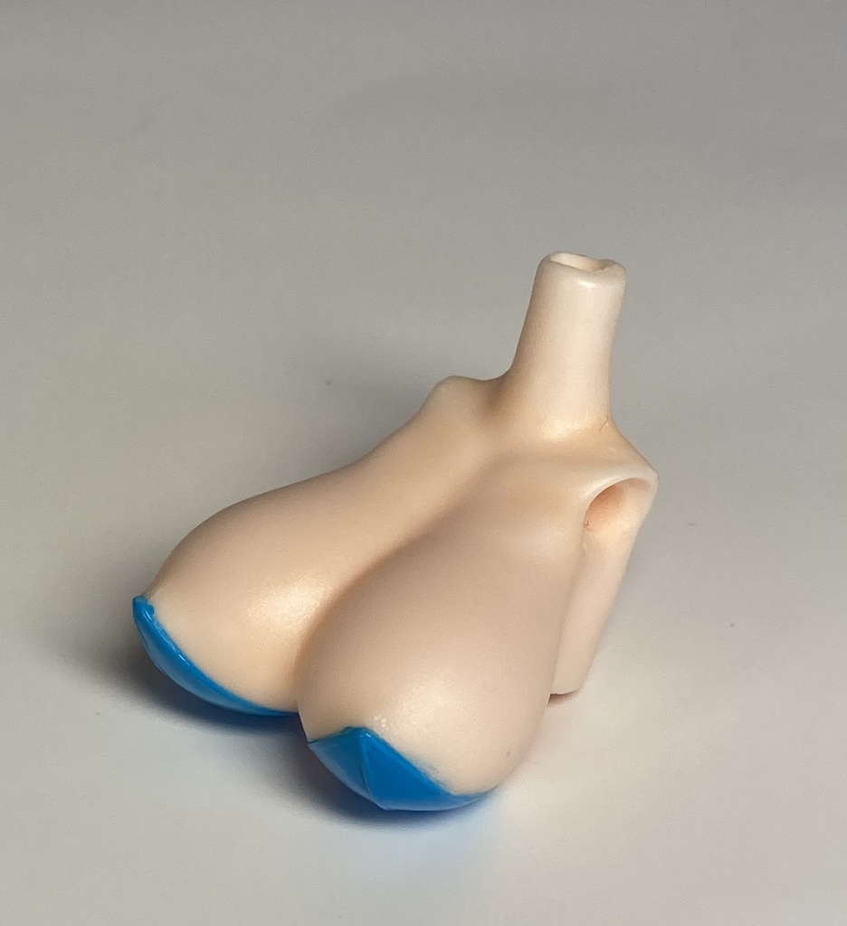 バニー素体用追加胸部パーツB Additional chest parts for bunny girl body B