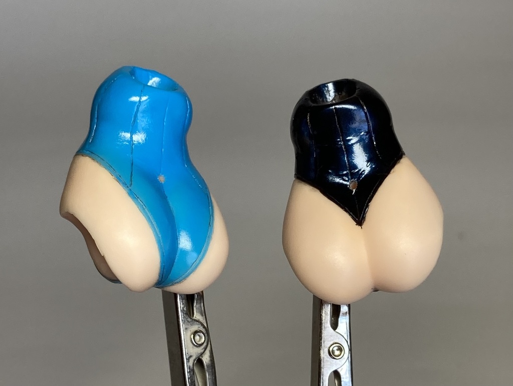 バニー素体用追加胴体パーツ Additional body parts for bunny girl body