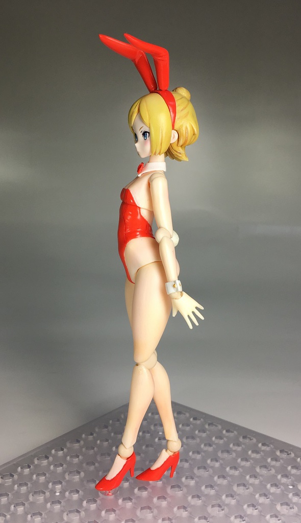 可動 細身バニーガール素体 Slender bunny girl body