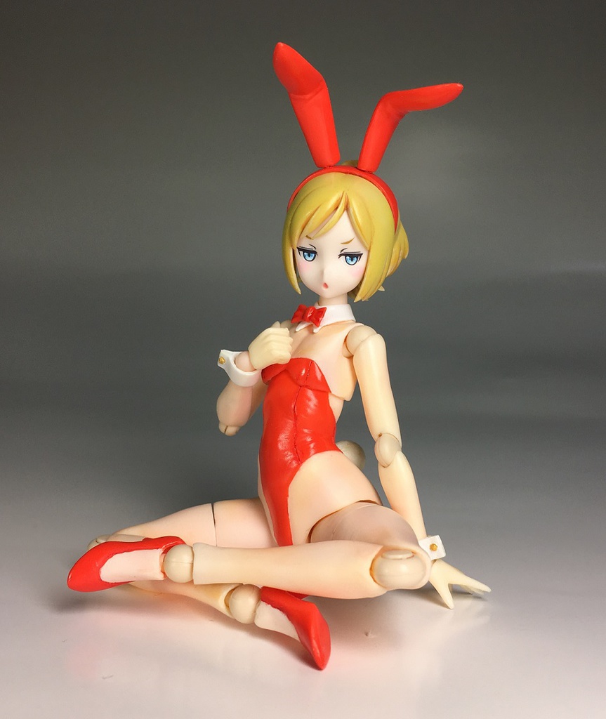 可動 細身バニーガール素体 Slender bunny girl body
