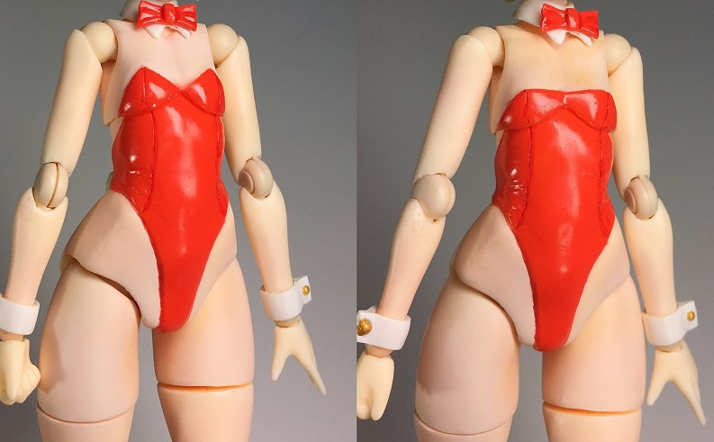 可動 細身バニーガール素体 Slender bunny girl body