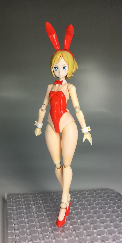 可動 細身バニーガール素体 Slender bunny girl body