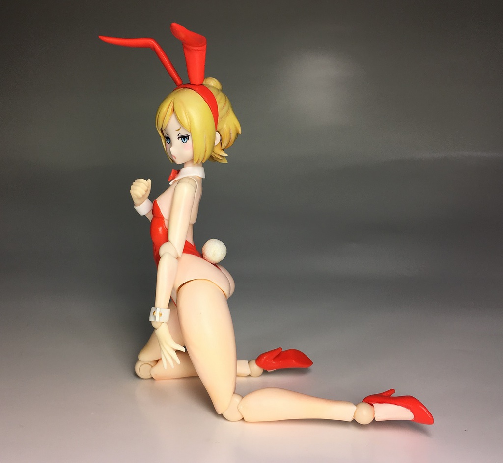 可動 細身バニーガール素体 Slender bunny girl body