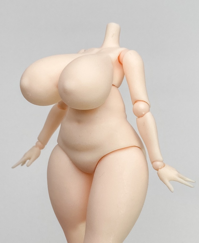 ぽちゃ素体用追加胸部パーツ Additional chest parts for chubby body