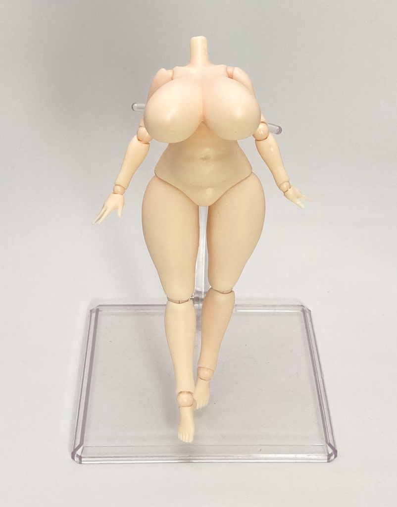 ぽちゃ素体用追加胸部パーツ Additional chest parts for chubby body