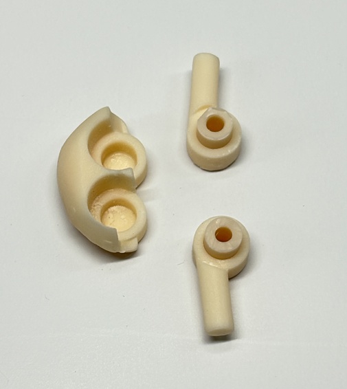 ぽちゃ素体用2重関節膝パーツ