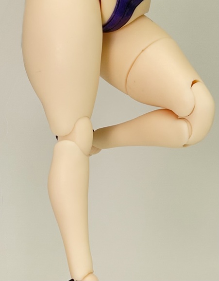 ぽちゃ素体用2重関節膝パーツ