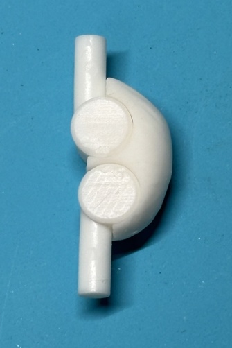 ぽちゃメイド素体用2重関節膝パーツ