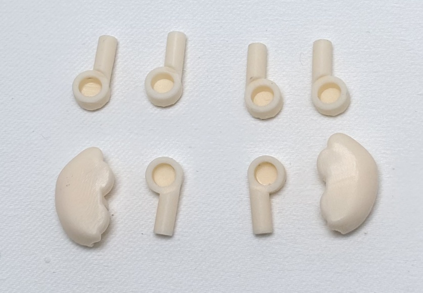 ぽちゃ素体用2重関節膝パーツ(膝関節のみ)