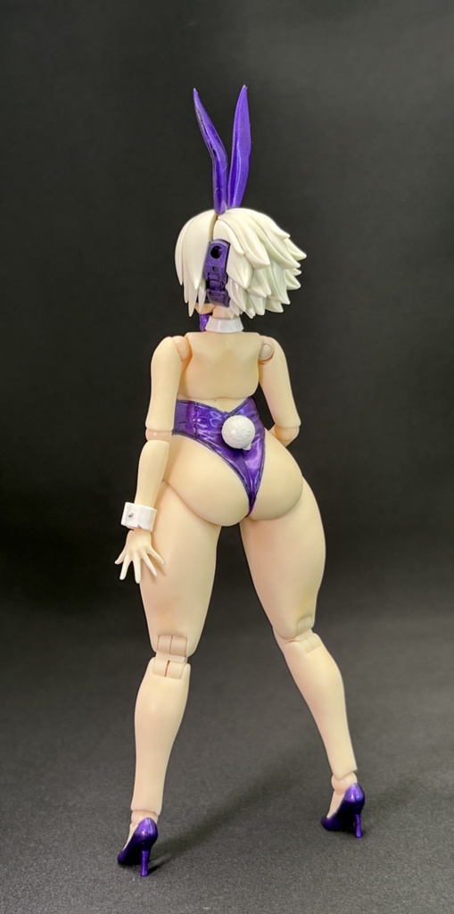 可動 ぽちゃバニー素体 Chubby body(bunny girl)