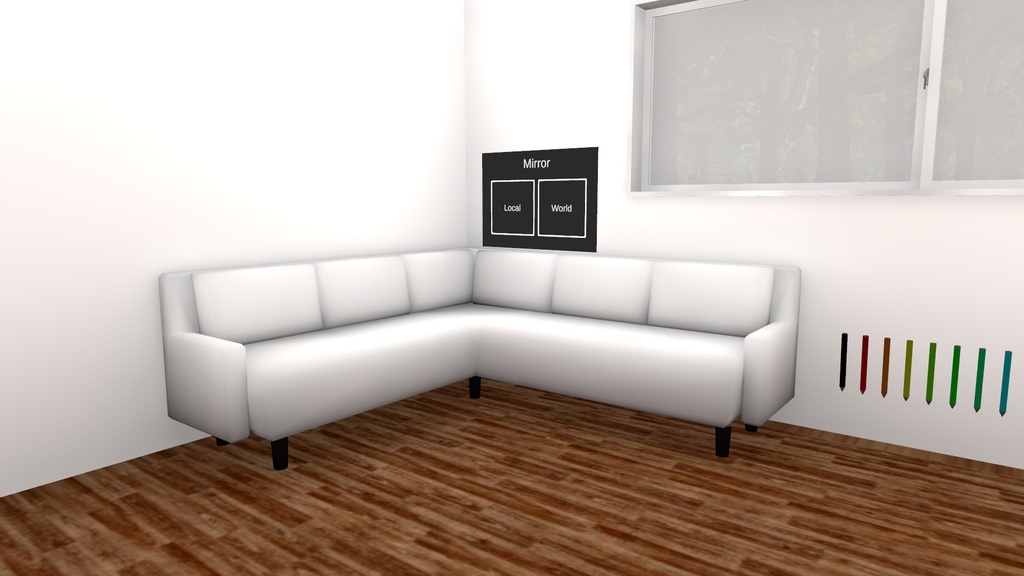 [VRChat用] ソファー