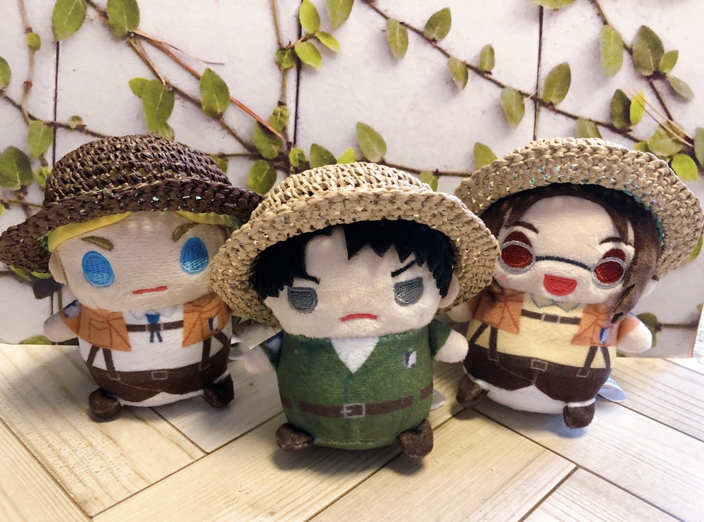 ぬいぐるみ・おまんじゅう用麦わら帽子