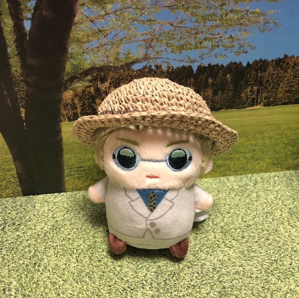 ぬいぐるみ・おまんじゅう用麦わら帽子