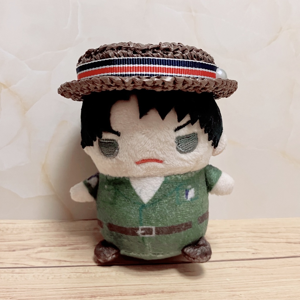 ぬいぐるみ用・カンカン帽風お帽子