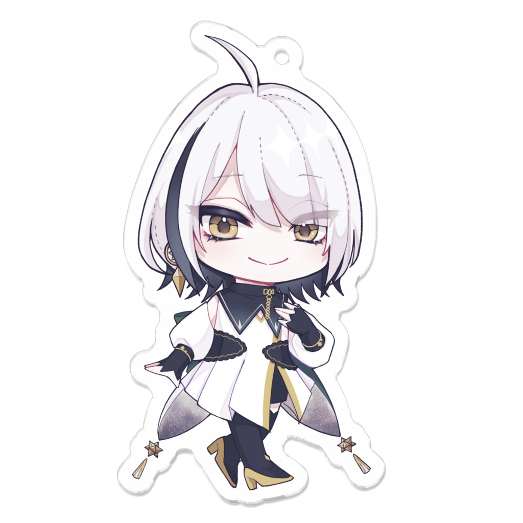 【アクリルキーホルダー-70×70mm】可惜夜ねうる/通常衣装SD