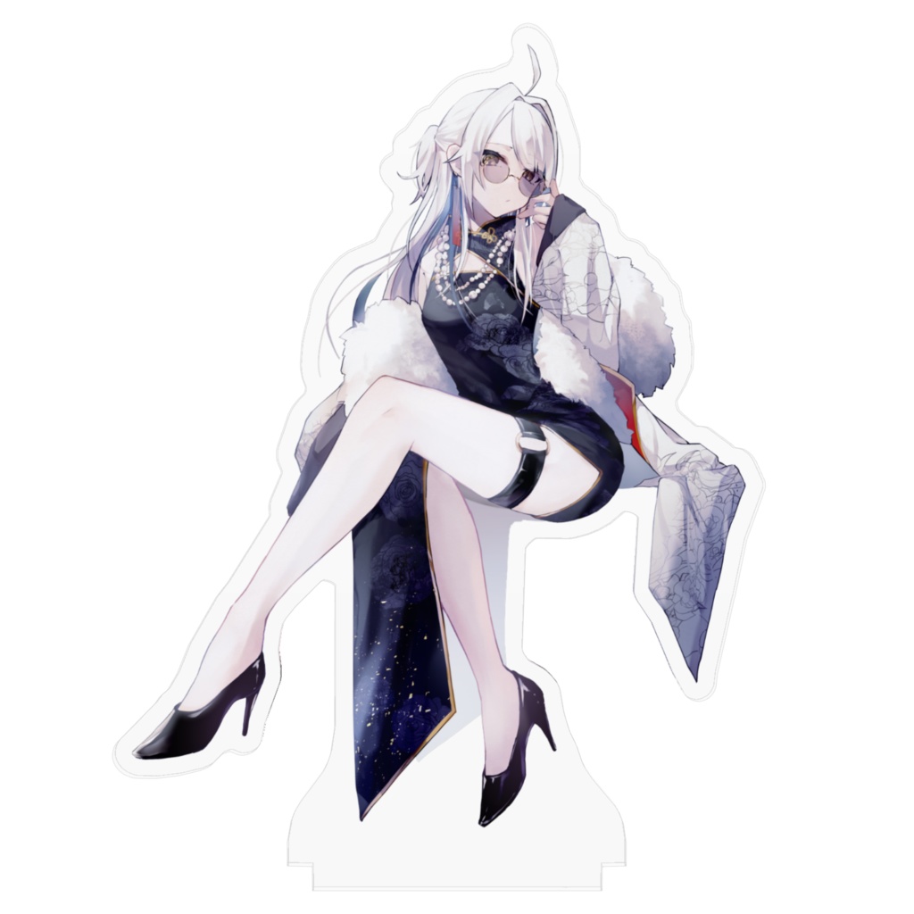 【アクリルフィギュア-100×100mm】可惜夜ねうる/チャイニーズマフィア