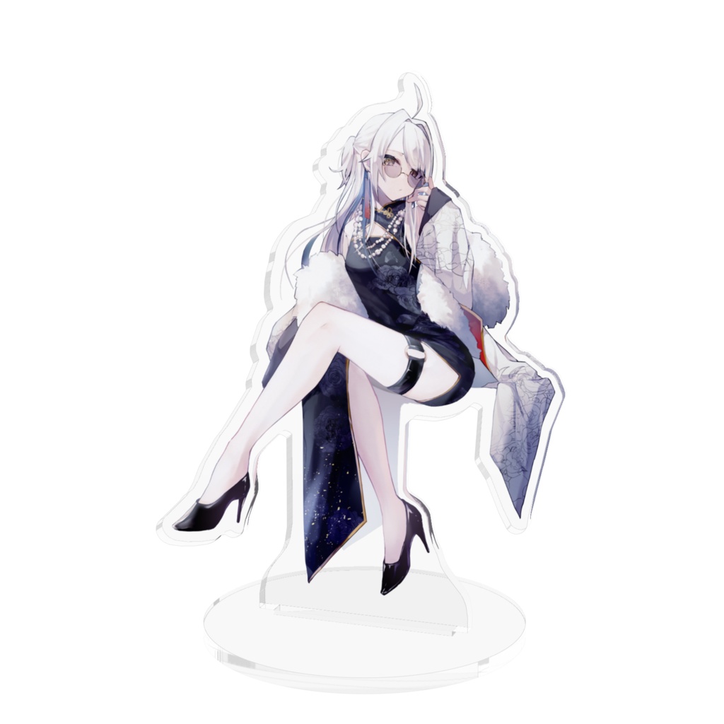 【アクリルフィギュア-100×100mm】可惜夜ねうる/チャイニーズマフィア
