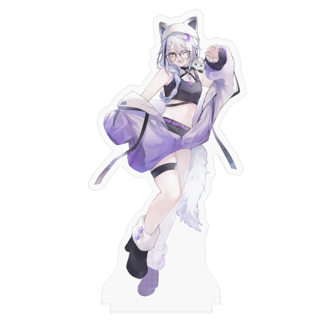 【アクリルフィギュア-100×100mm】可惜夜ねうる/私服