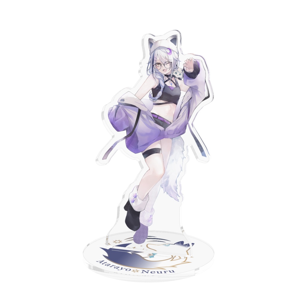 【アクリルフィギュア-100×100mm】可惜夜ねうる/私服