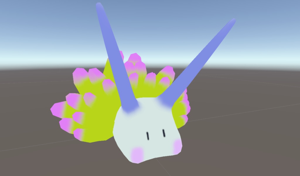 【3Dモデル】乗せれる!揺れる!うみうし!!【VRChat使用想定】