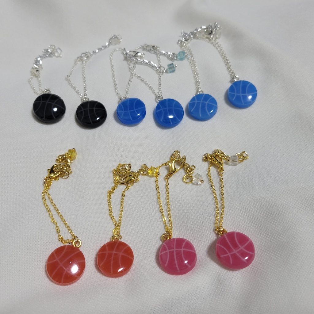 カラフルバスケットボールポシェット